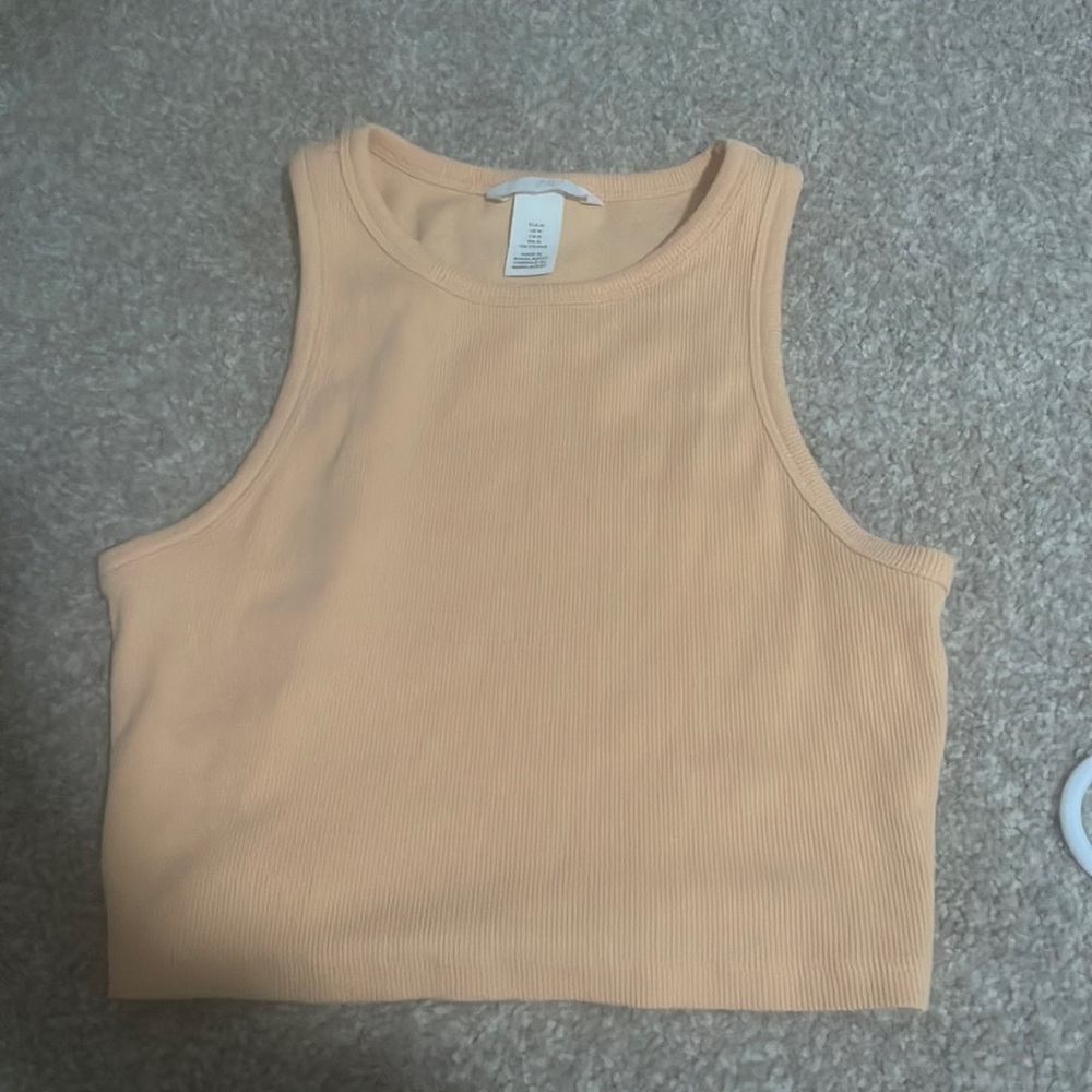 h&m high neck tank top